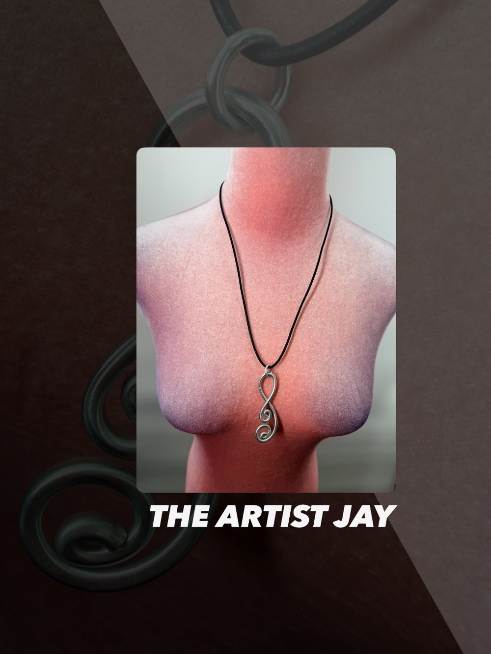 EUC The Artist Jay Remembrance Necklace